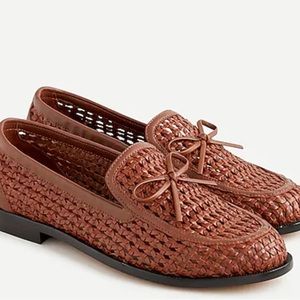 Woven classic loafers